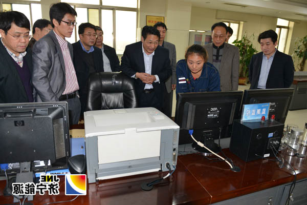 山东省煤矿安全监察局、鲁西分局到霄云煤矿进行专项监察