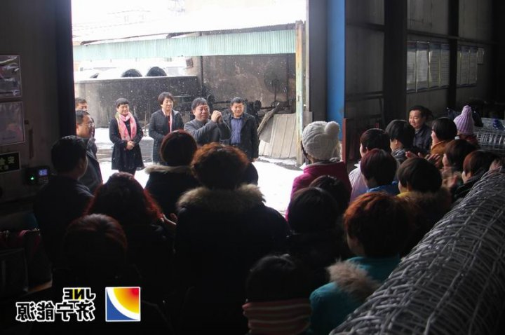 闵维到落陵支护厂慰问检查