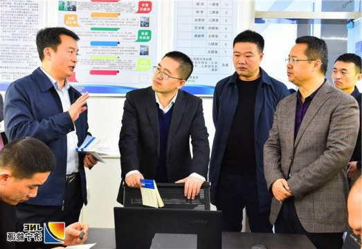 集团公司外部董事李鑫到金源煤矿调研指导