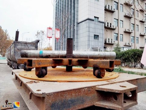 电缆盘子车：金桥煤矿再添“新武器”