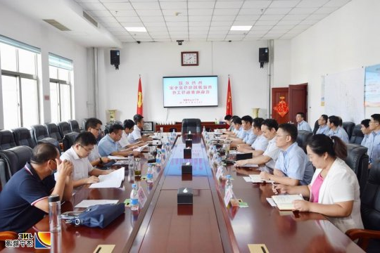 贺庆亮带队到金桥煤矿开展督导检查工作