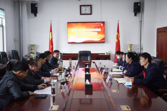 省能源工会调研组到金桥煤矿调研指导女职工工作