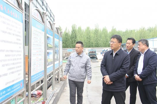 田野到济宁能源精密制造产业园考察调研