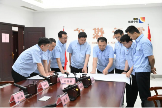 霄云煤矿丨组织开展灾害性天气应急演练活动