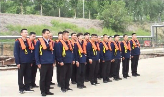 济宁港航应急搜救中心开展搜救演练