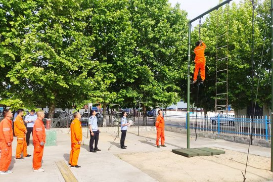 王海峰带队对济矿集团救护中队进行矿山救护队标准化建设突击检查