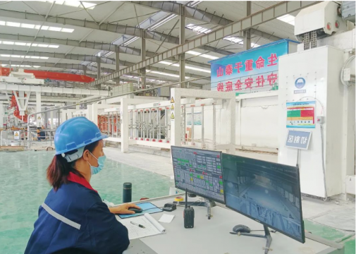 生产线马力全开！昌耀建材加速一期加气混凝土板材生产