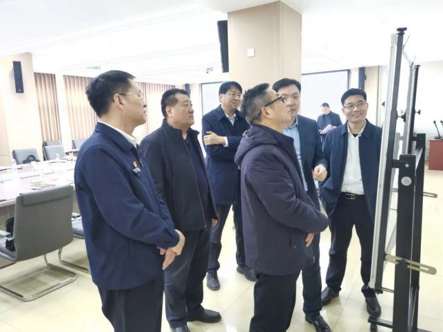 国家矿山安全监察局山东局领导到济宁能源集团调研指导工作